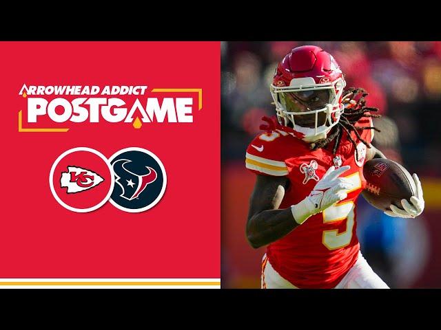 Kansas City Chiefs vs Houston Texans live postgame reactions