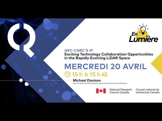 En Lumière - CNRC 20 avril 2022 - Optonique