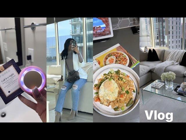 RESET VLOG: SELF CARE, CLEANING, COOKING, GLOWY SKINCARE, AMAZON FINDS + MORE