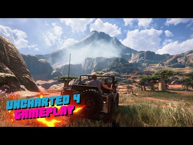 UNCHARTED 4 Gameplay! Madagascar 4k Upscaled