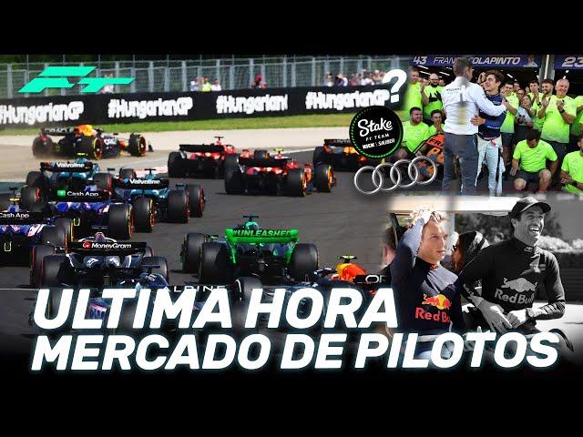 ¡¡ULTIMA HORA MERCADO de PILOTOS!! el FUTURO de COLAPINTO SE ABRE! ANUNCIO INMINENTE, BYE RICCIARDO