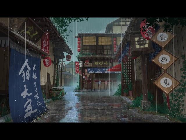 Anime Rain Loop wallpapers