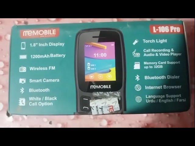 106 Pro Torch light and Bluetooth, amazing cell phone number and use22April 2025