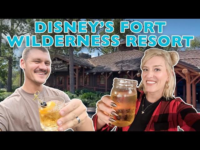 Disney World's Most FUN Hotel?! | Fort Wilderness Resort & Campground, Hoop Dee Doo, New Cabin Tour