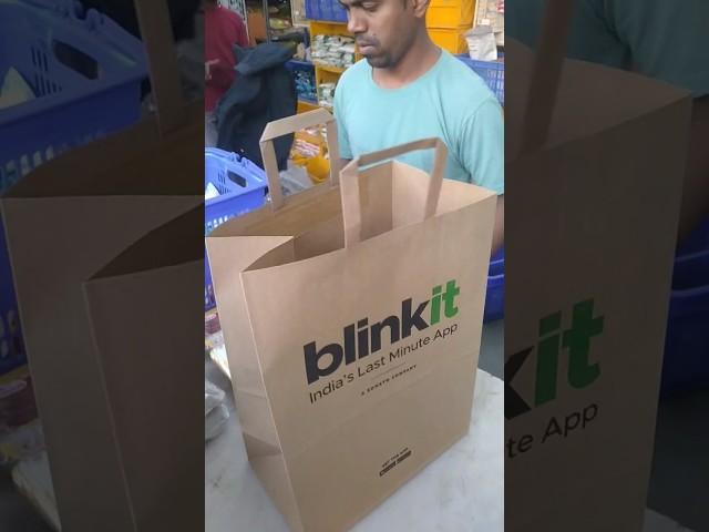 Unveiling Blinkit Store: The Future of Grocery Shopping in India"#BlinkitStore #InsideView