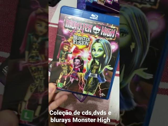 Coleção de cds, dvds e blurays Monster High