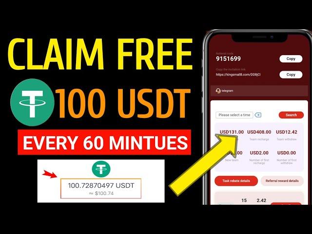 New usdt order grabbing site|Best Usdt shopping site|Claim free 100Usdt| New usdt Mining website