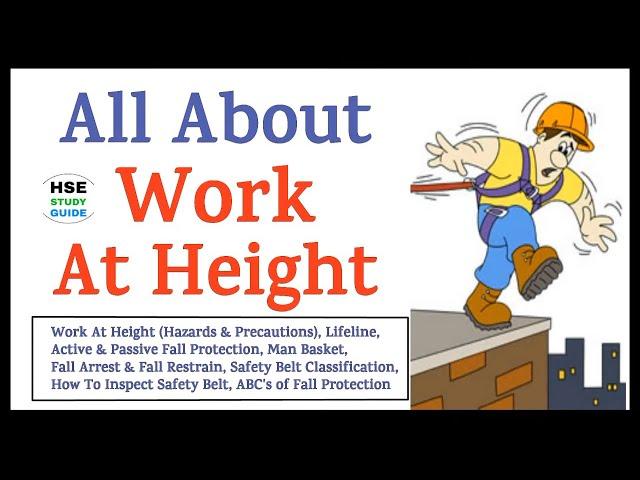 All About Work At Height Safety || Lifeline/Classification of Safety Belt/ABC's of Fall Protection