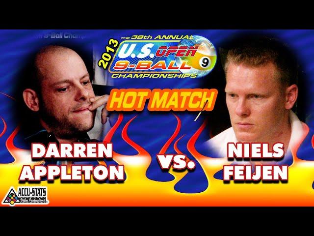 9-Ball - DARREN APPLETON vs NIELS FEIJEN - 2013 US Open 9-Ball Championship