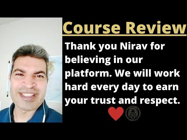 Mastering the Stock Market Course & AL STOCK ALERTS Review | Nirav