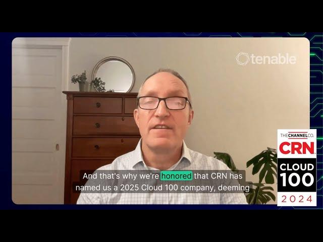 Tenable is named a 2025 CRN Cloud 100 Company!