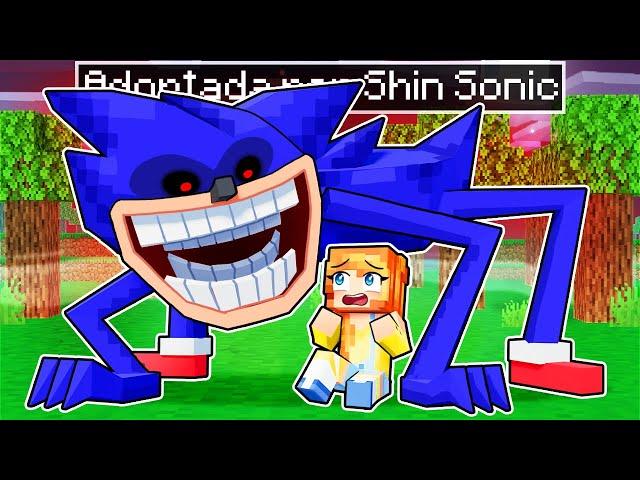 ¡Adoptada por SHIN SONIC en MINECRAFT!