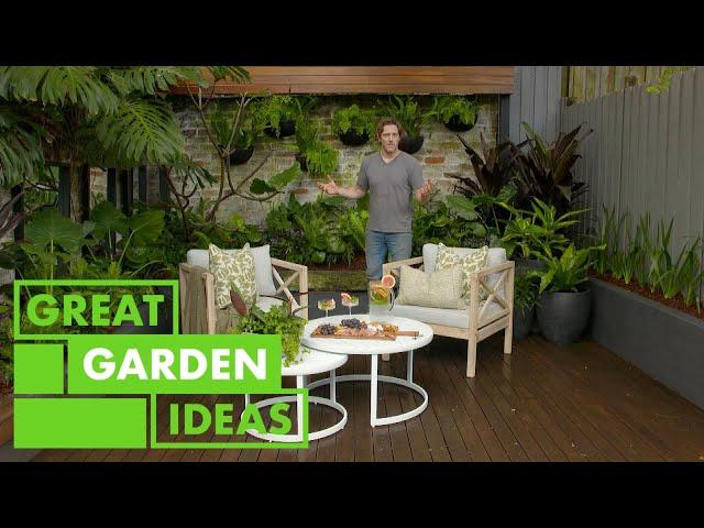 How to Makeover a Courtyard | GARDEN | Great Home Ideas