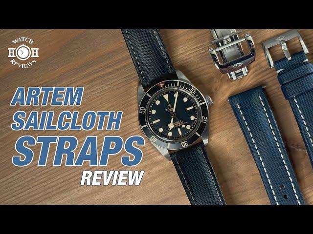 ARTEM Sailcloth Straps | a PREMIUM strap worth checking out!