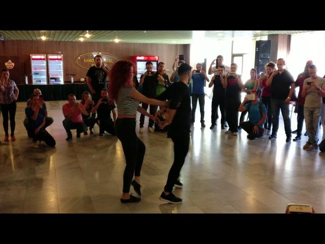 Valentin and Laura (Salsa Factory) Bachata workshop Borovets 2016