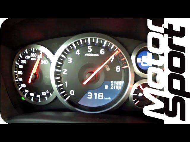 0-318 km/h : Nissan GT-R 2012 (Motorsport)