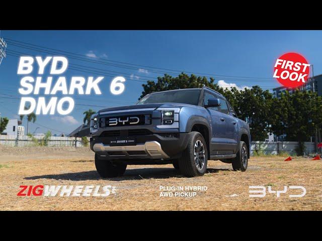 2025 BYD Shark 6 DMO First Look | Zigwheels.Ph