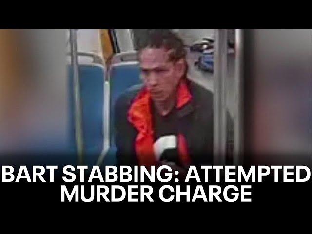 BART stabbing suspect faces attempted murder charge | KTVU