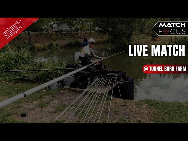 Live Match | Match Fishing | Angling Tutorial | Paul Holland | 21st August 2022 | Tunnel Barn Farm