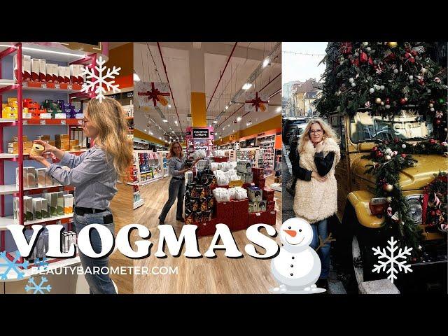 VLOGMAS luminite in Bucuresti, shopping la German House si parfumuri noi la Meus Art Perfumery