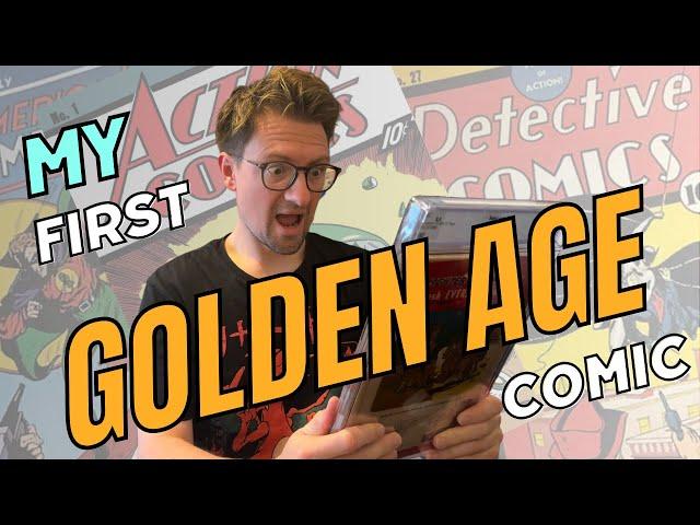 Unboxing My First Golden Age Comic!