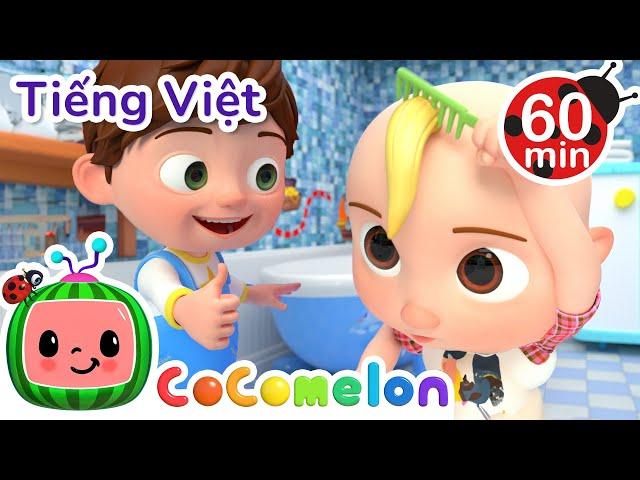 Bài Hát Sinh Nhật | Bài hát dành cho trẻ em | CoComelon Lồng tiếng việt - Karaoke dành cho trẻ em