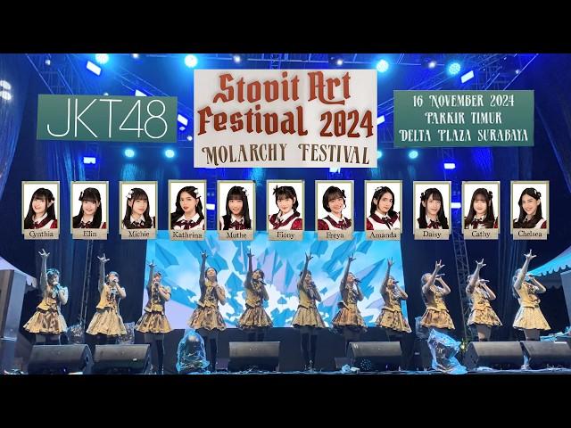 JKT48 Live @ Stovit Art Festival 2024 Surabaya