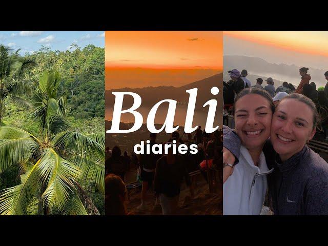 bali vlog 2024 | sunrise mount batur hike, canggu markets & getting cute tattoos