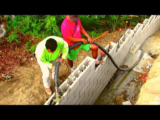 Hillside Retaining Wall. The Best in the West! California