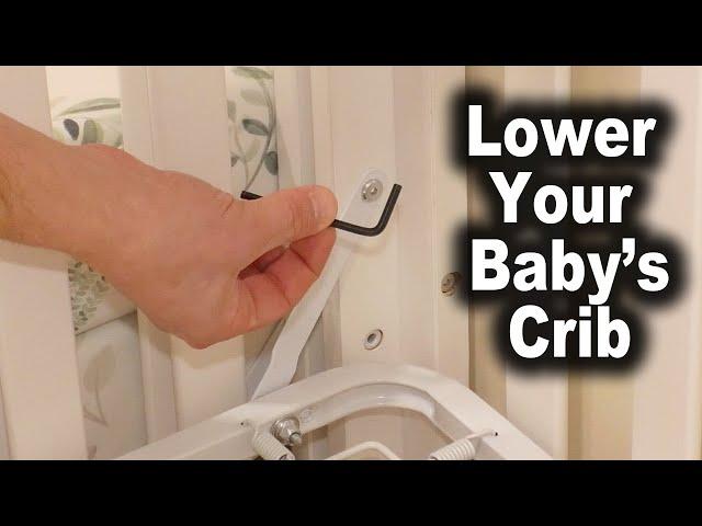 How to Lower a Crib | Delta Children Essex 4-in-1 Convertible Crib