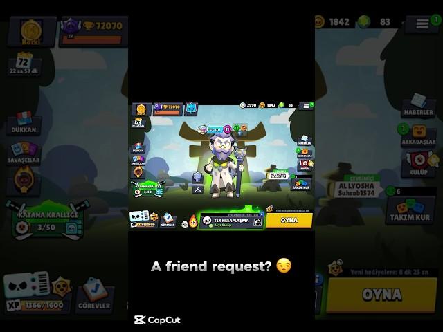 Most Crazy Request I Have Ever Had  #brawlin #brawlstars #brawl #gaming #brawlstarsgame