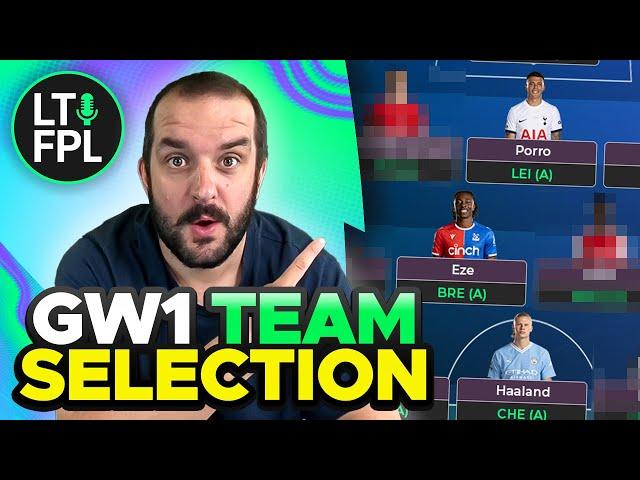 MY FPL TEAM SELECTION FOR GAMEWEEK 1  | Fantasy Premier League Tips 2024/25