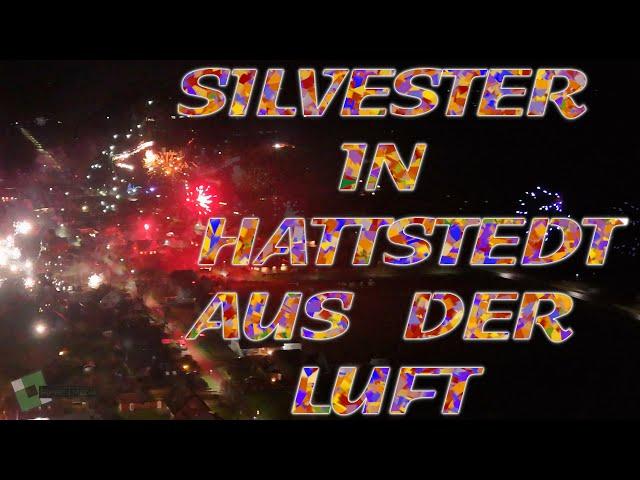 ◄HATTSTEDT► Silvester Luftaufnahmen vom Jahreswechsel 2023/2024 - DJI Mini 4 Pro Drohne