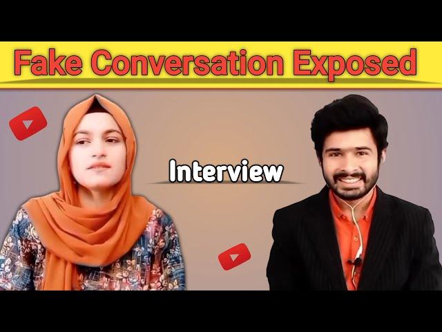 Habiba Dar and Israr Cheena Fake Conversation Exposed 