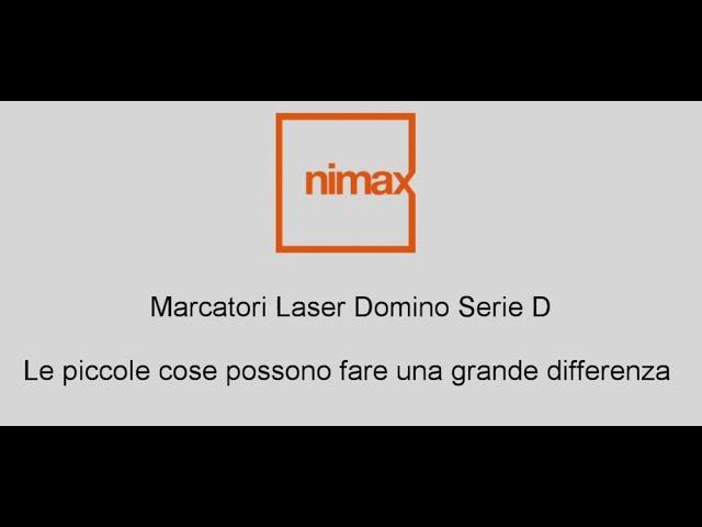 Marcatori laser CO2 Domino serie D - Nimax