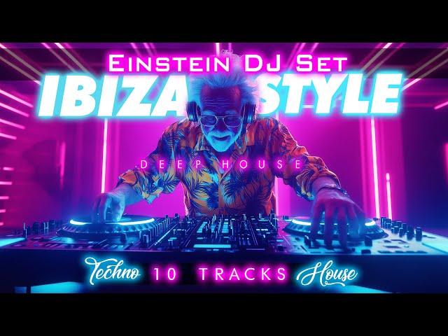 EINSTEIN DEEP HOUSE 4 IBIZA 13  | Techno & Deep House Genius DJ Set | 4K Club Vibes #DavidArtsMusic