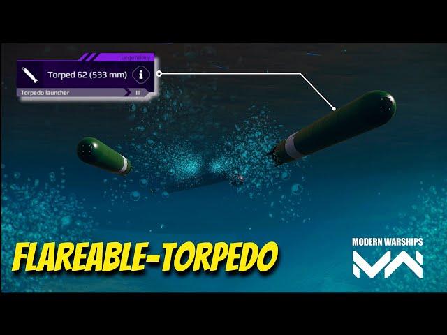 Torped 62 (533mm) New Torpedo Review and Damage Test #modernwarships