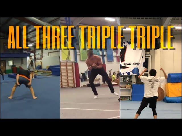 ALL THREE TRIPLE TRIPLE【TRICKING】