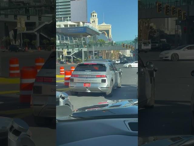 Driverless Vehicle #lasvegas