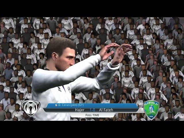 FIFA 16 Mobile ios Hajer vs Al Fateh