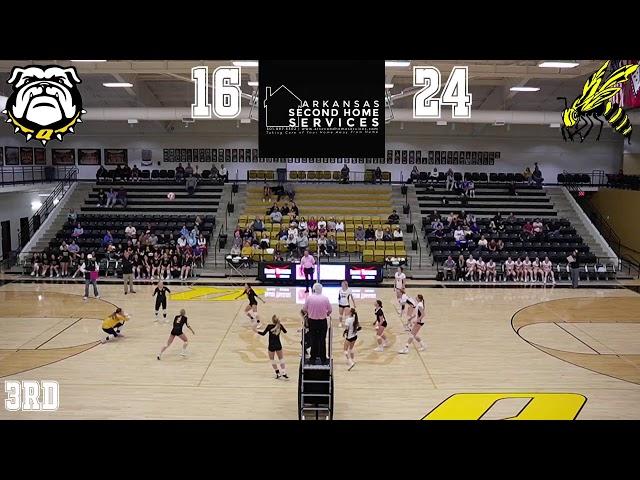 Quitman High School vs. Hacket Regional Volleyball Tournament Finals