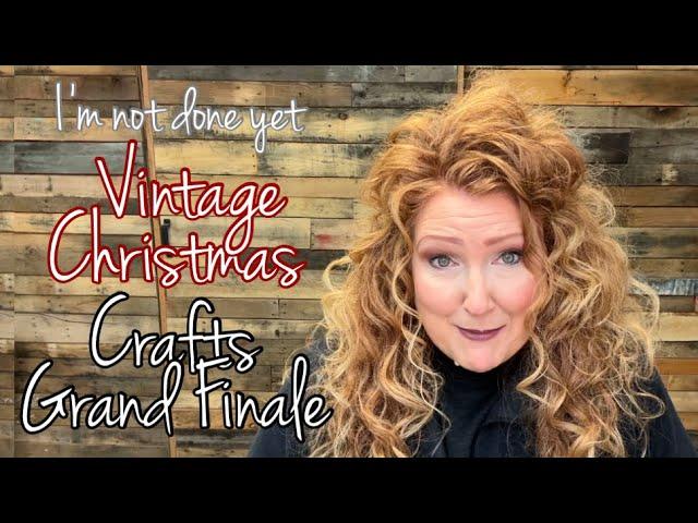 DIY Christmas Decorations | Thrifted | Vintage | Rustic