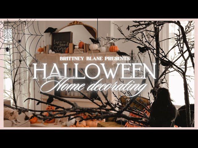 HALLOWEEN DECORATE WITH ME 2023 // HALLOWEEN DECORATION IDEAS // SPOOKY AND NOSTALGIC DECOR