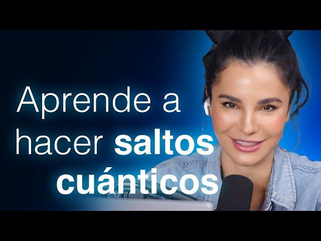 APRENDE a DAR SALTOS CUÁNTICOS entre LÍNEAS del TIEMPO ft. Azul Anaite | Infinitos Martha Higareda