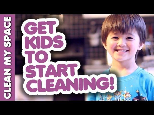 How To Get Kids to Start Cleaning! (Clean My Space)