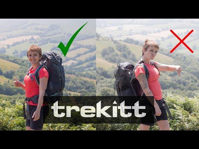 How to Fit Your Rucksack Correctly