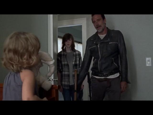 The Walking Dead - Negan finds Judith.