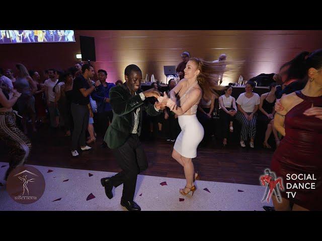 Social Dancing Mouaze Konate & Martina Gojkosek #live2mambo Budapest