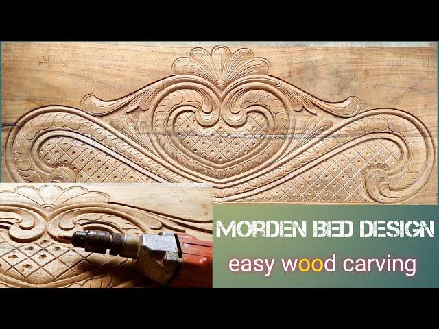 Wood carving Bed design || box bed design