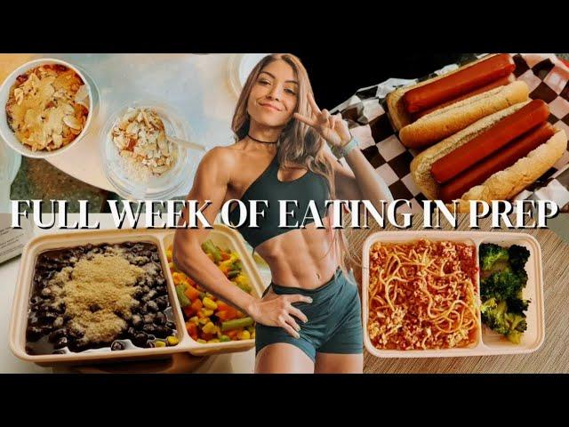 What I Eat in a Week in Prep (Vegan Bodybuilding) | 9 Weeks Out | IFBB Bikini Pro Debut Series EP. 2